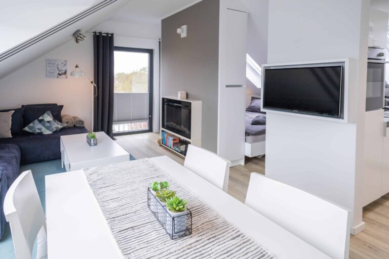 Wohn- und Essbereich Ferienwohnung